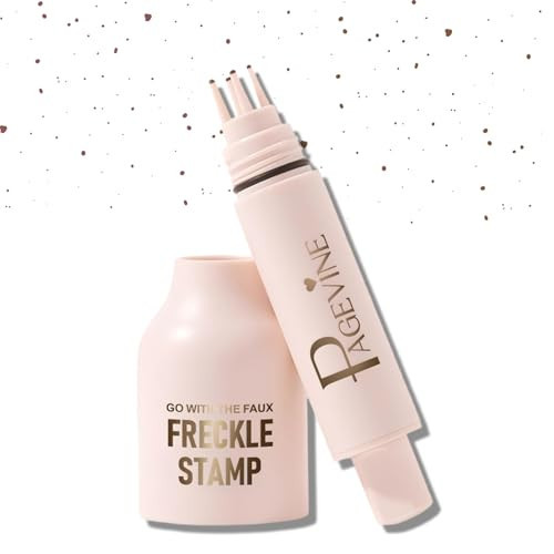 Freckle Pen, Freckle Stamp, Natural Lifelike Freckle Stamp Pen, 5-Point Faux Freckle Stamp Makeup Tool, Freckles Makeup Waterproof, 4 Colors Available, Long Lasting & Quick Dry(2# Medium) | Amazon (US)