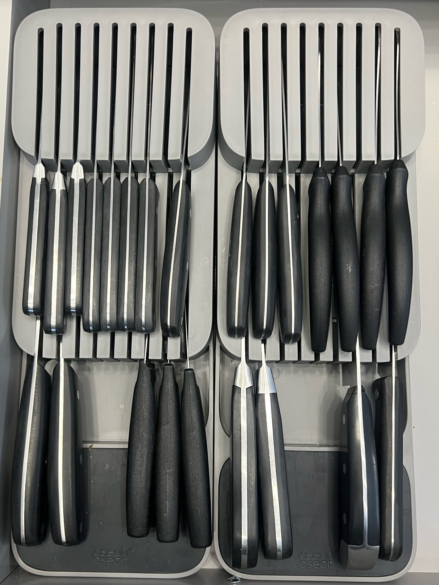 Knife block drawers inserts for kitchen organization. The perfect solution to get rid of countertop clutter from the knife block 

#LTKhome #LTKfindsunder50