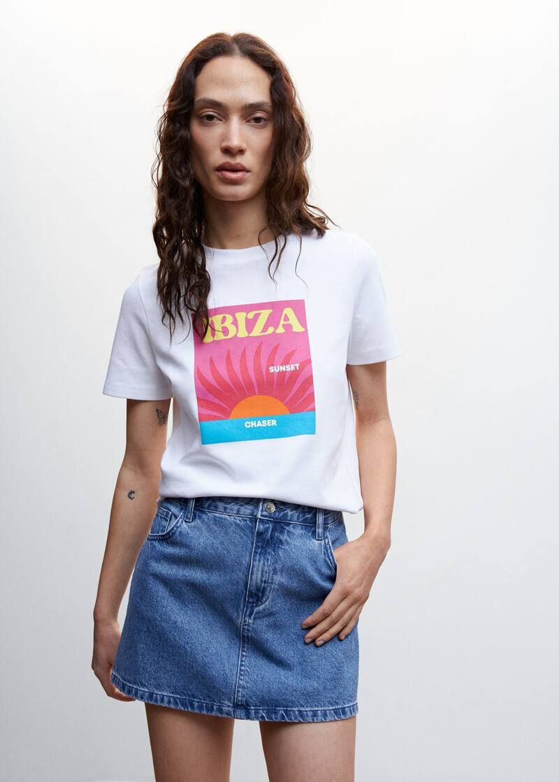 T-shirts and tops for Women 2023 | Mango United Kingdom | MANGO (UK)