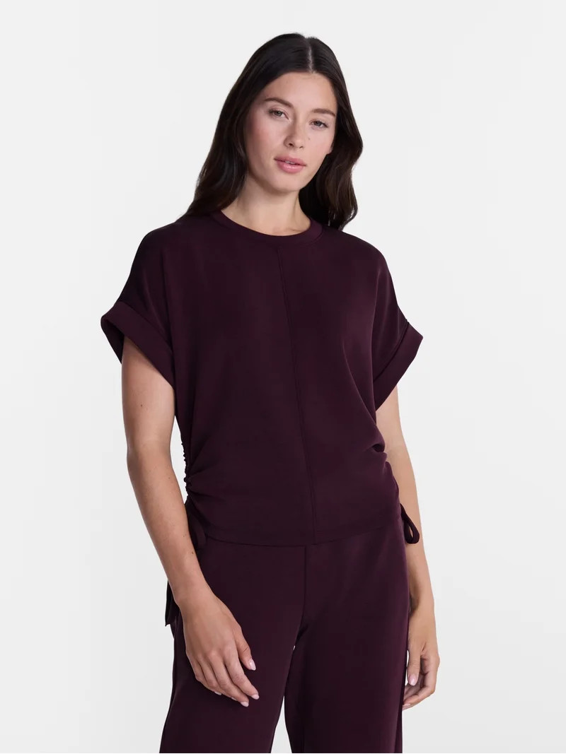 Avia Women's Scubaknit Top, Size XS-XXXL | Walmart (US)