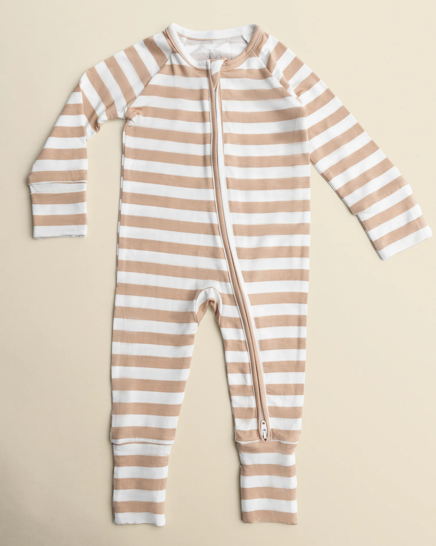 Bamboo Baby Pajamas | Sage Candy Stripe | Kindred Bravely | Kindred Bravely