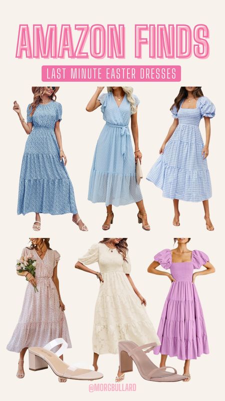 Last Minute Easter Dresses | Spring Dress | Amazon Fashion | Amazon Dresses | Amazon Spring Sale 

#LTKfindsunder100 #LTKfindsunder50 #LTKsalealert