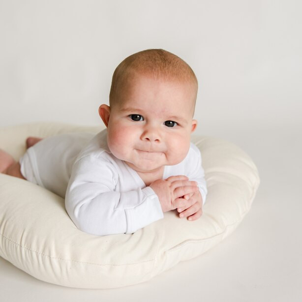 Infant Lounger, Natural | Indigo (CA)