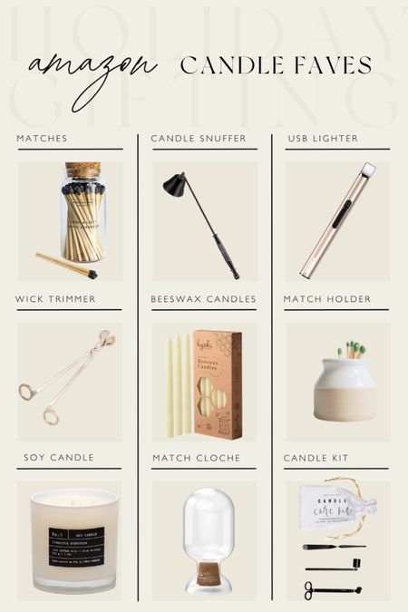 Candle favorites & accessories all from Amazon! 

Candles, candle accessories, Amazon, Amazon home, home decor, candle matches, candle snuffer, candle match holder

#LTKSeasonal #LTKHoliday #LTKhome