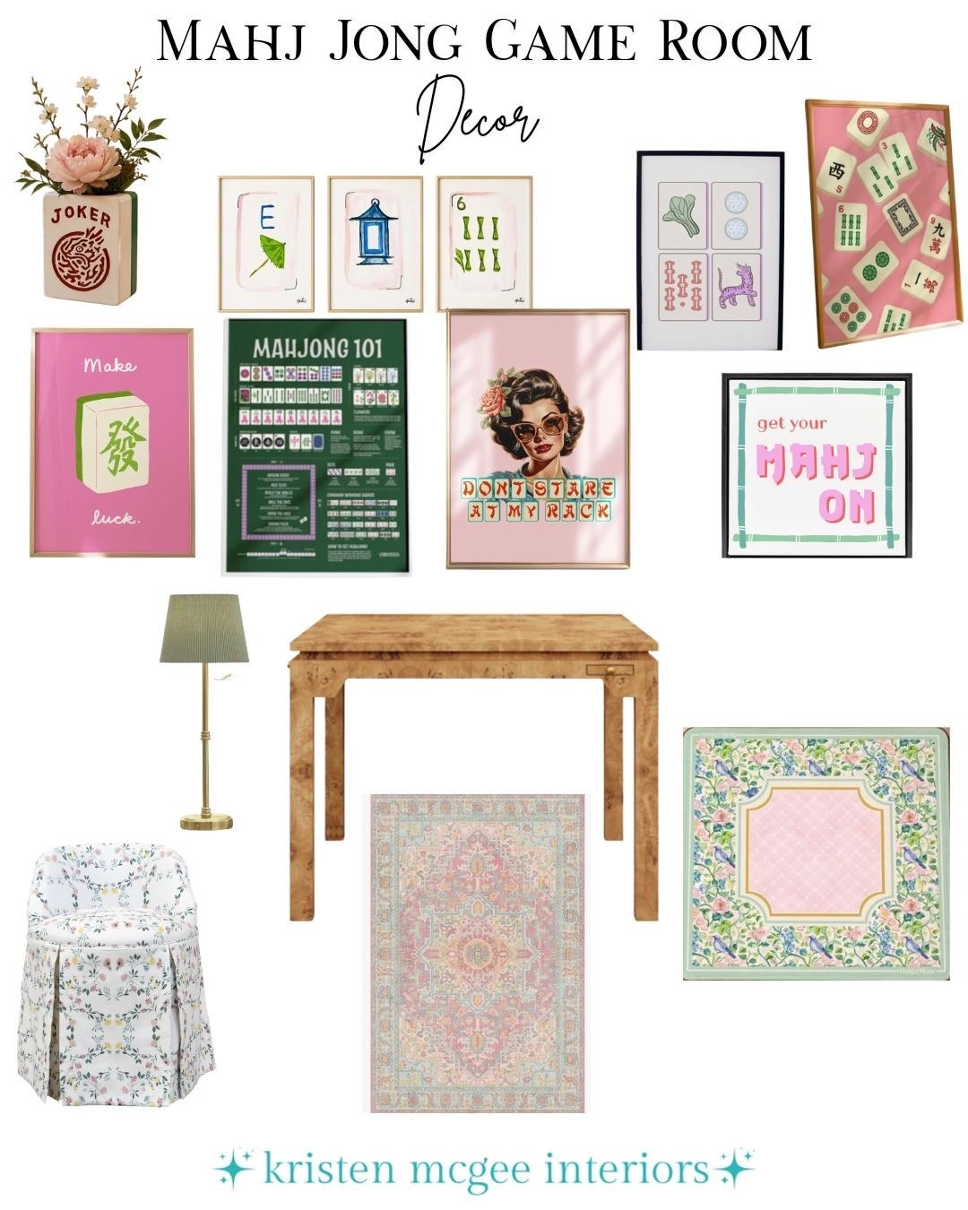 I recently designed a Mah Jong studio, and it completely sent me down the rabbit hole of finding the cutest decor. 🎀 From playful artwork to colorful accessories, these are some of my favorite finds to create a space that’s just as fun as game night.

#LTKdayinmylife #LTKHome #LTKOver40