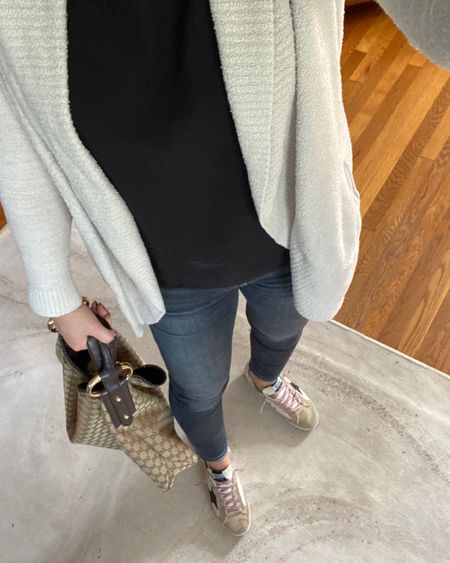 Super cute and easy outfit for running around town. I wear these sweaters all the time during the transition to fall. They are cute but easy to take off if it gets warm. 



#LTKSeasonal #LTKover40 #LTKitbag