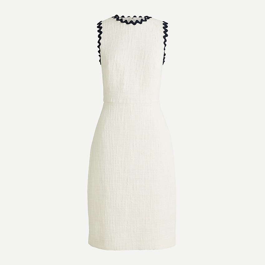 Sheath dress in textured tweed | J. Crew US