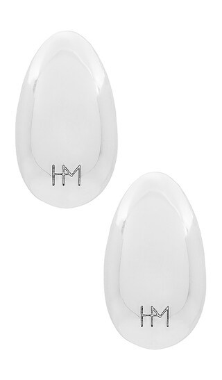 Bean Earrings in Silver | Revolve Clothing (Global)