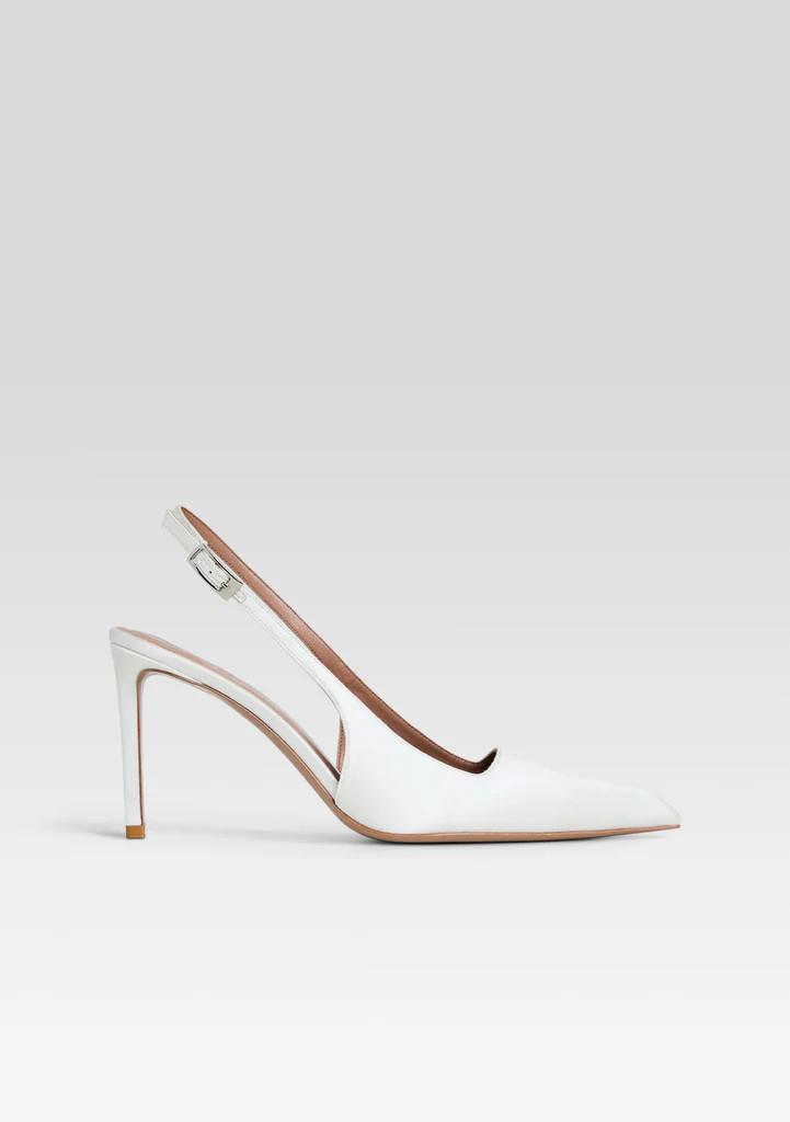 Evelyn Satin Slingback | Retrofete