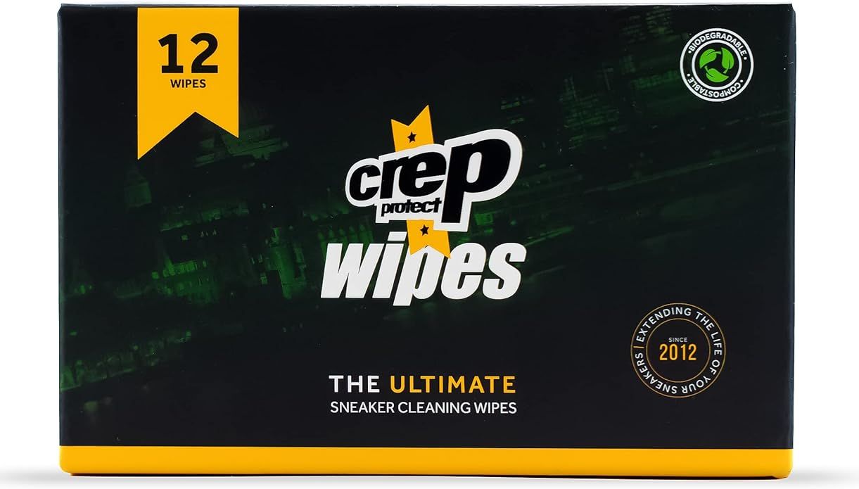 Crep Protect Biodegradable Sneaker Cleaning Wipes - Individually Wrapped Shoe Cleaning Wipes (Pac... | Amazon (US)