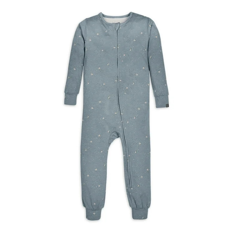 Modern Moments by Gerber Toddler Unisex Super Soft One-Piece Pajama, Sizes 12M-5T | Walmart (US)