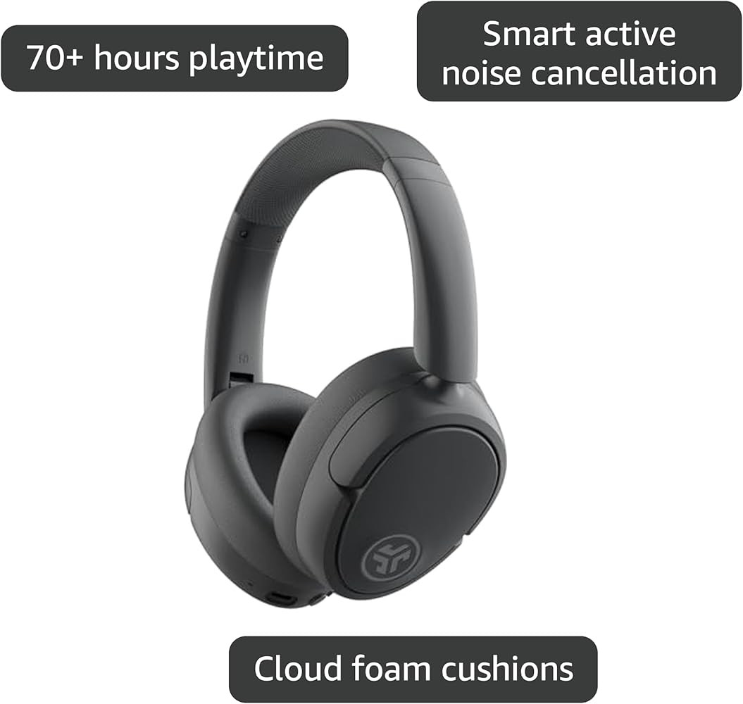 JLab JBuds Lux ANC Wireless Bluetooth Headphones & Audio Bundles, Hybrid Active Noise Cancelling,... | Amazon (US)
