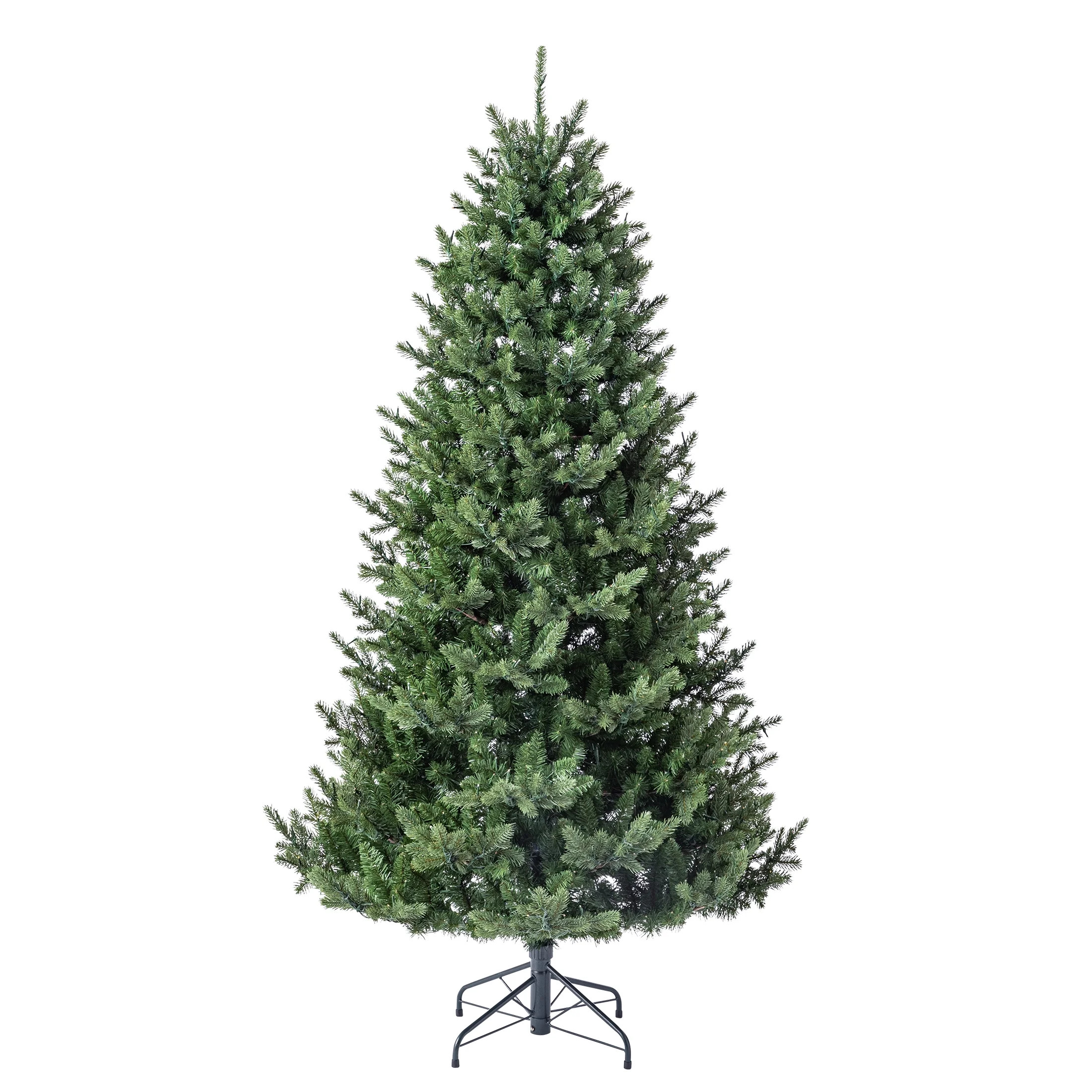 6.5' Grand Spruce Prelit Green Artificial Christmas Tree with LumaDazzle Color-Changing Twinkle L... | Walmart (US)