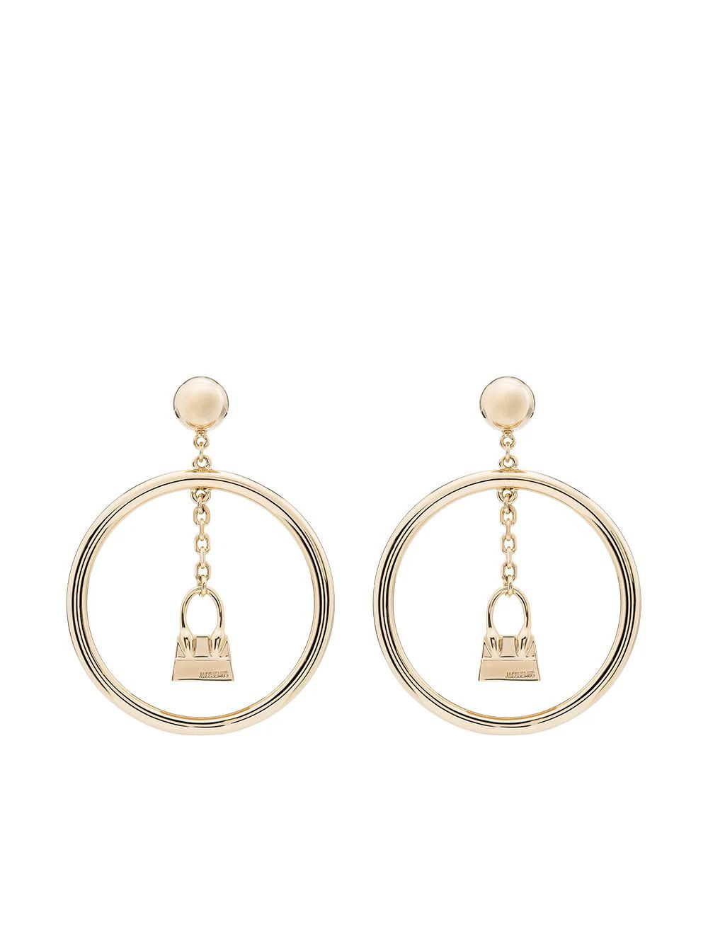 Jacquemus Le Chiquito Drop Hoop Earrings - Farfetch | Farfetch Global