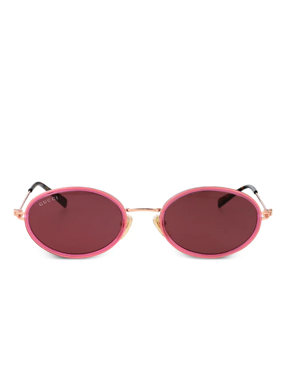 Sonnenbrille mit ovalem Gestell | Farfetch Global