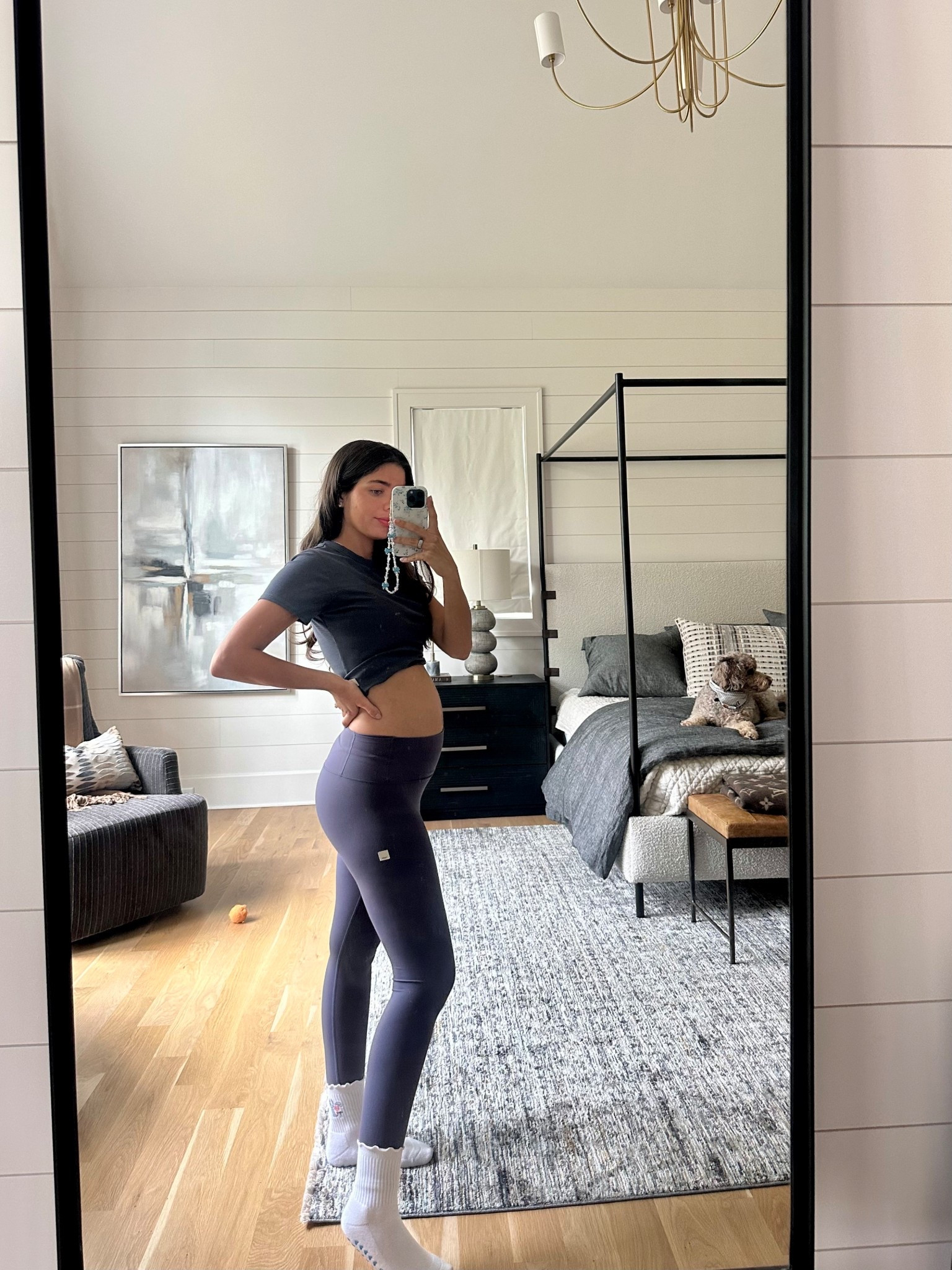 Off to Pilates 🩵💗