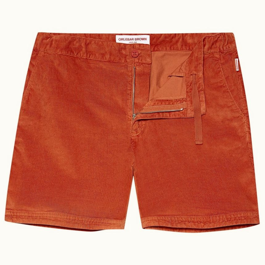Bulldog Corduroy - Vintage Rose Mid-Length Corduroy Shorts | Orlebar Brown | Orlebar Brown