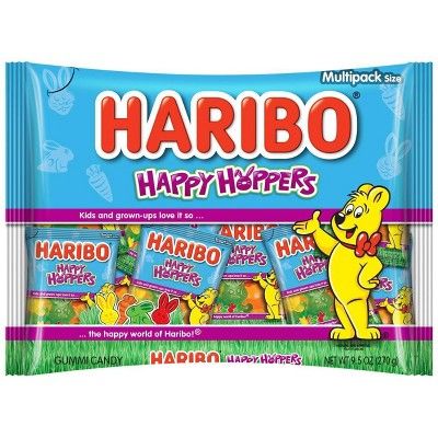 Haribo Happy Hoppers Egg Hung Laydown Bag - 9.50oz | Target