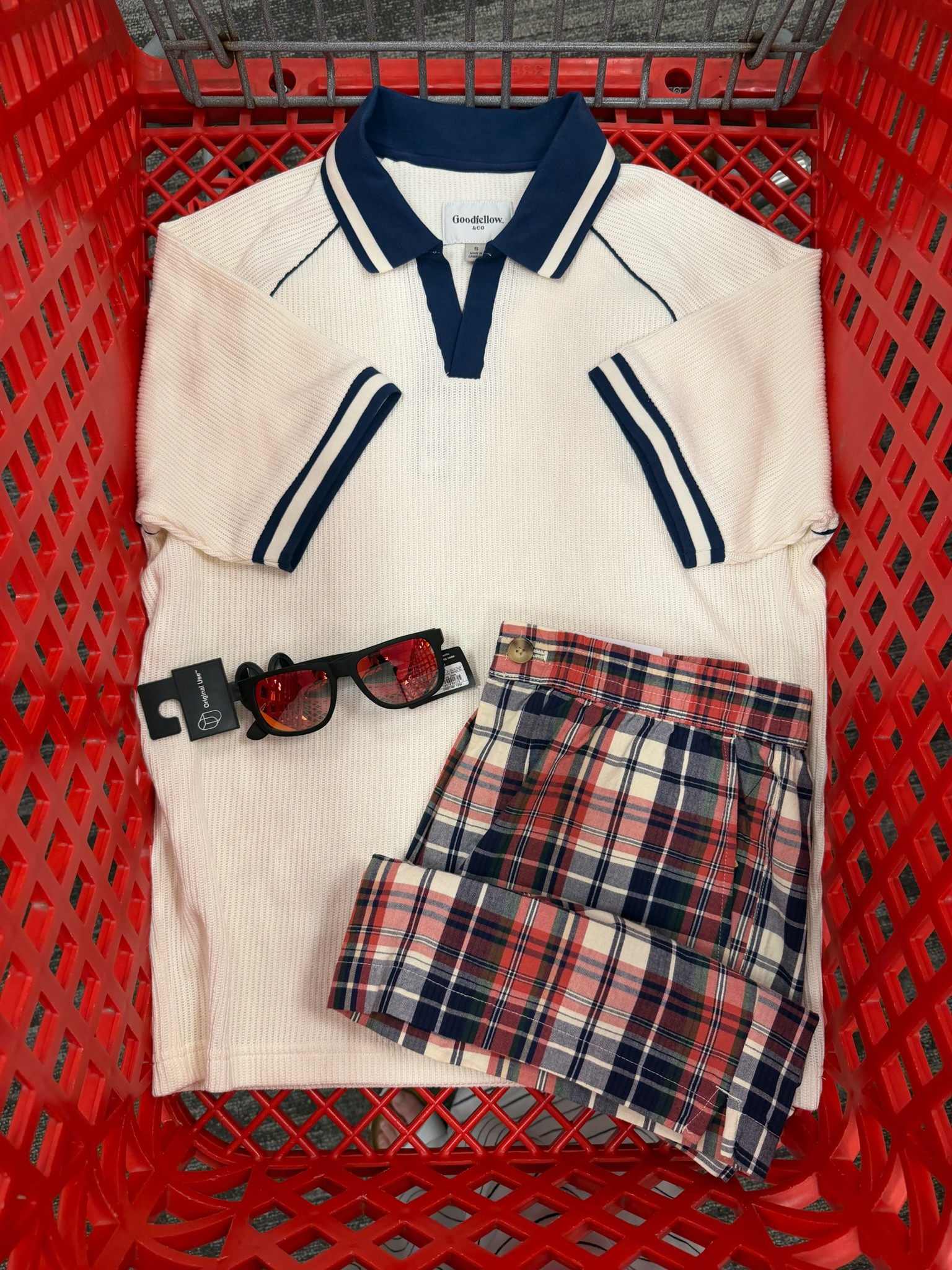 This men's Target outfit is giving coastal grandpa meets summer vacation ☀️ The knit polo, plaid pants, and sunglasses make such a fun elevated look that still feels easy and relaxed. 

wedding guest dress summer, summer outfits, summer dresses, country concert outfits, fathers day gift guide, plus size fashion, date night outfits, vacation outfits beach, work outfits, business casual workwear, mens fashion, mens summer outfits, coastal style, target menswear
 

 #LTKSeasonal #LTKSwim #LTKMens