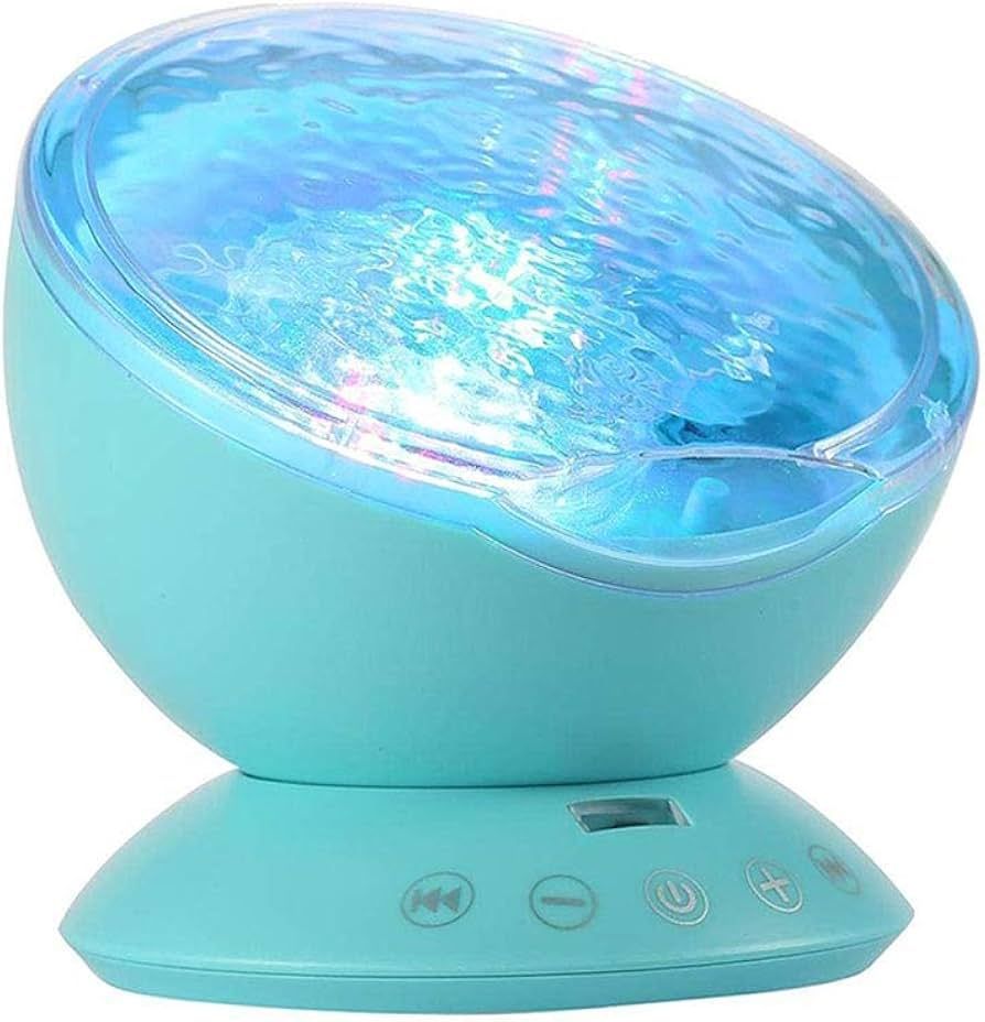 TOMNEW Night Light Projector, Ocean Wave Night Light for Kids Room, Remote and Timer, 8 Light Mod... | Amazon (US)