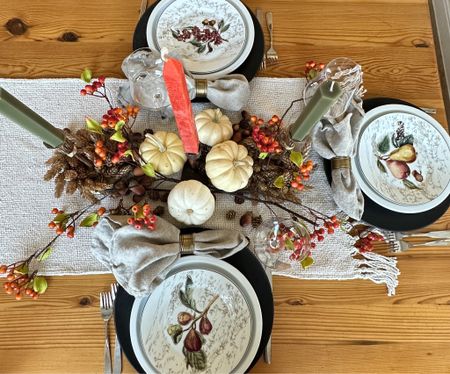 Time to start thinking about Thanksgiving table styling. 

#LTKparties #LTKHolidaySale #LTKhome