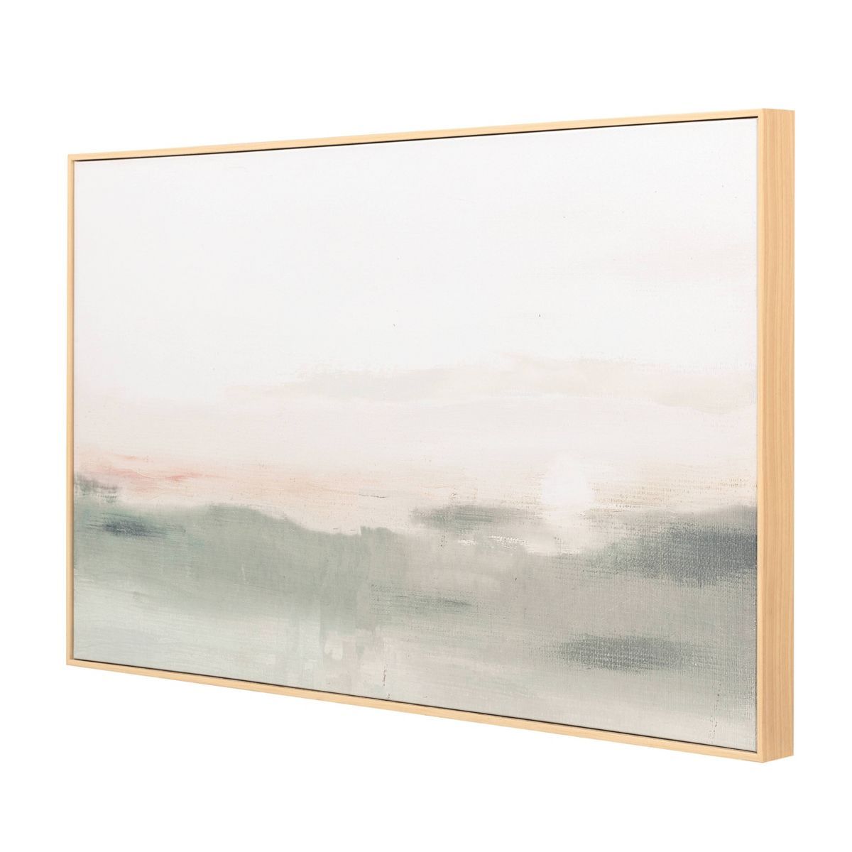 47" x 24" Haze Framed Wall Canvas - Threshold™ | Target