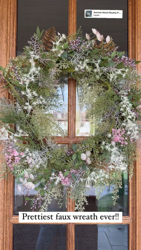 The most gorgeous faux wreath ever!! A splurge but worth it!! 

#frontporch #homedexir #outdoordecor

#LTKhome #LTKSeasonal