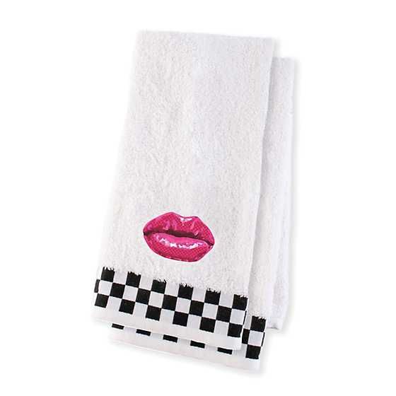Pucker Up Hand Towels - Set of 2 | MacKenzie-Childs