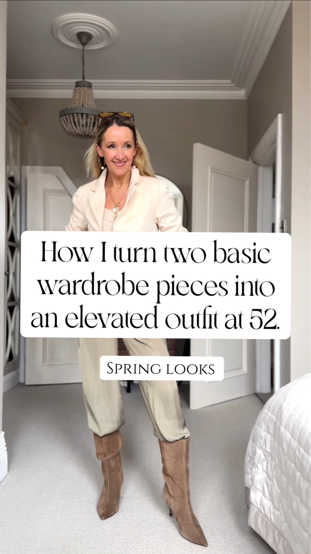 Take 2 wardrobe basics and give them a update.  Balloons trend outfit

#LTKspringtrends #LTKspring #LTKover50style