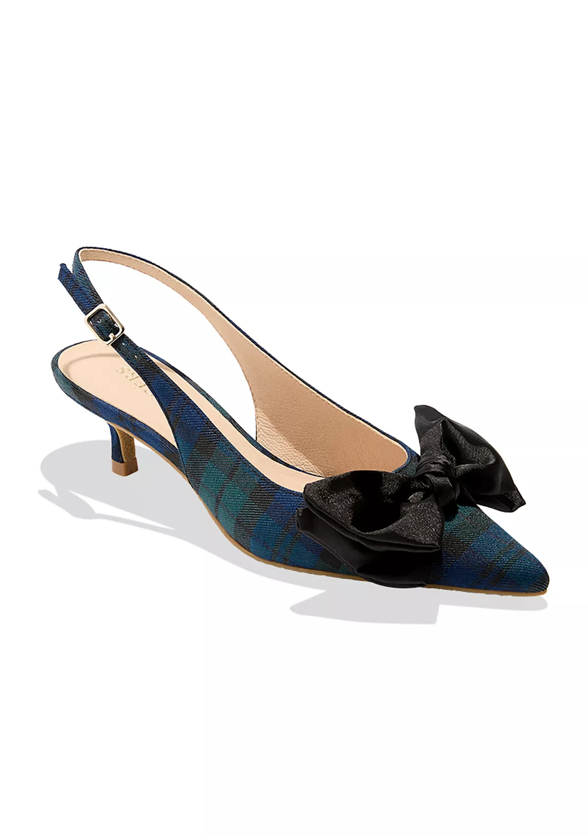 Jack RogersDebra Plaid Sling Back Heels | Belk