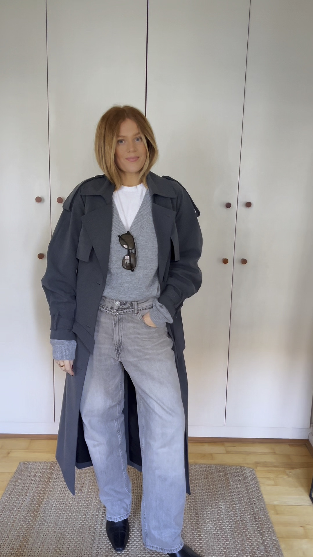 Grey ootd 

#LTKstyletip #LTKshoes #LTKmodest