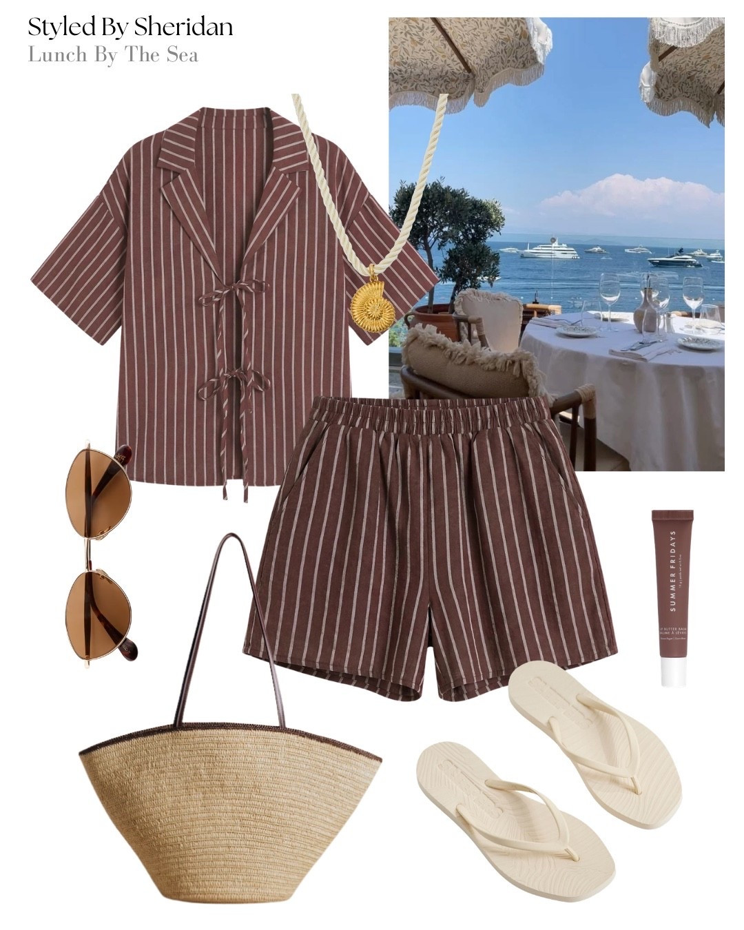 Holiday outfit for lunch by the sea 🌊

#LTKsummer #LTKstyletip #LTKshoes