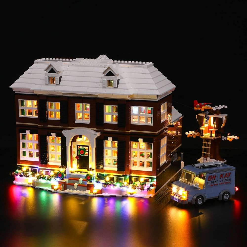 BRIKSMAX Led Lighting Kit for Ideas Home Alone - Compatible with Lego 21330 Building Blocks Model... | Amazon (US)