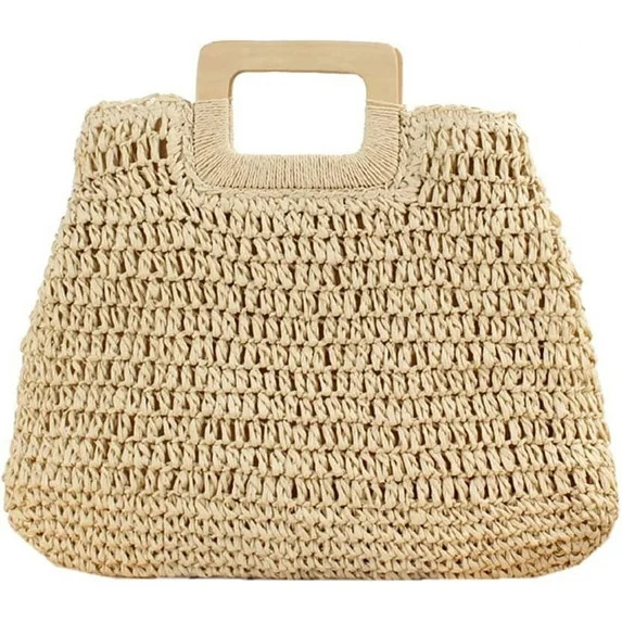 LinYooLi Modern Handbag Summer Straw Bag Kitchen Market Plastic Basket | Walmart (US)