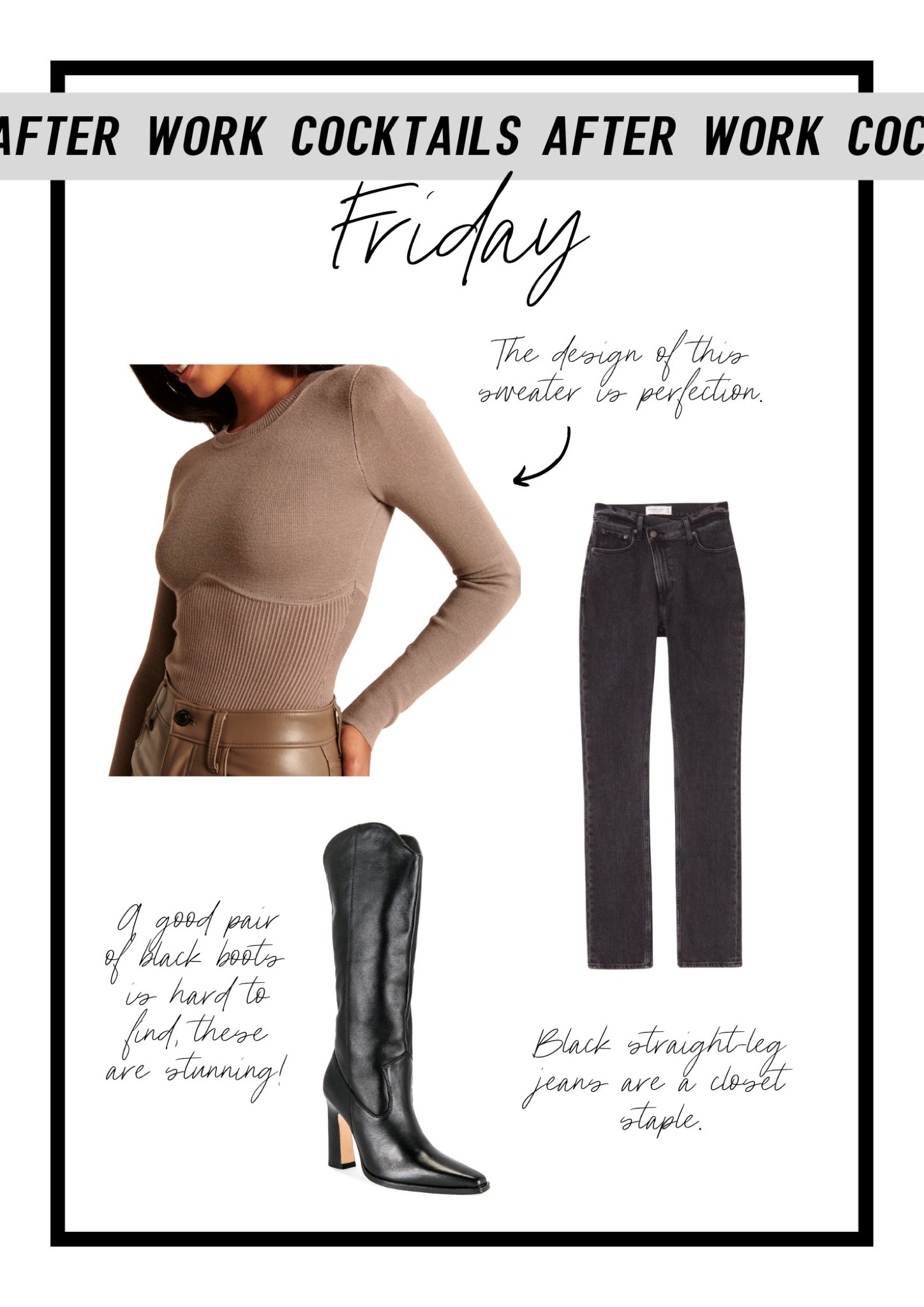 Friday night outfit. Date night. Abercrombie  

#LTKunder100 #LTKstyletip