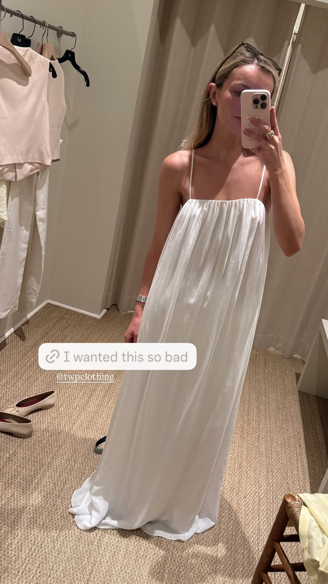 This TWP dress was an immediate yes! 🤍 The flowy fit, the delicate straps, the whole effortless feel… it’s exactly the kind of summer dress I never stop thinking about.

TWP dress
white summer dress
flowy maxi dress
vacation outfit
 summer night outfit
resort wear 

 #LTKgrwm #LTKootd #LTKSeasonal