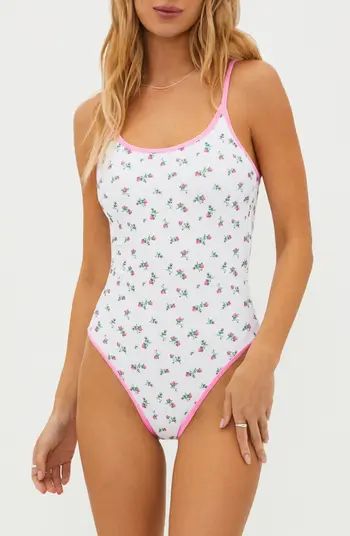 Beach Riot Naomi Floral One-Piece Swimsuit | Nordstrom | Nordstrom