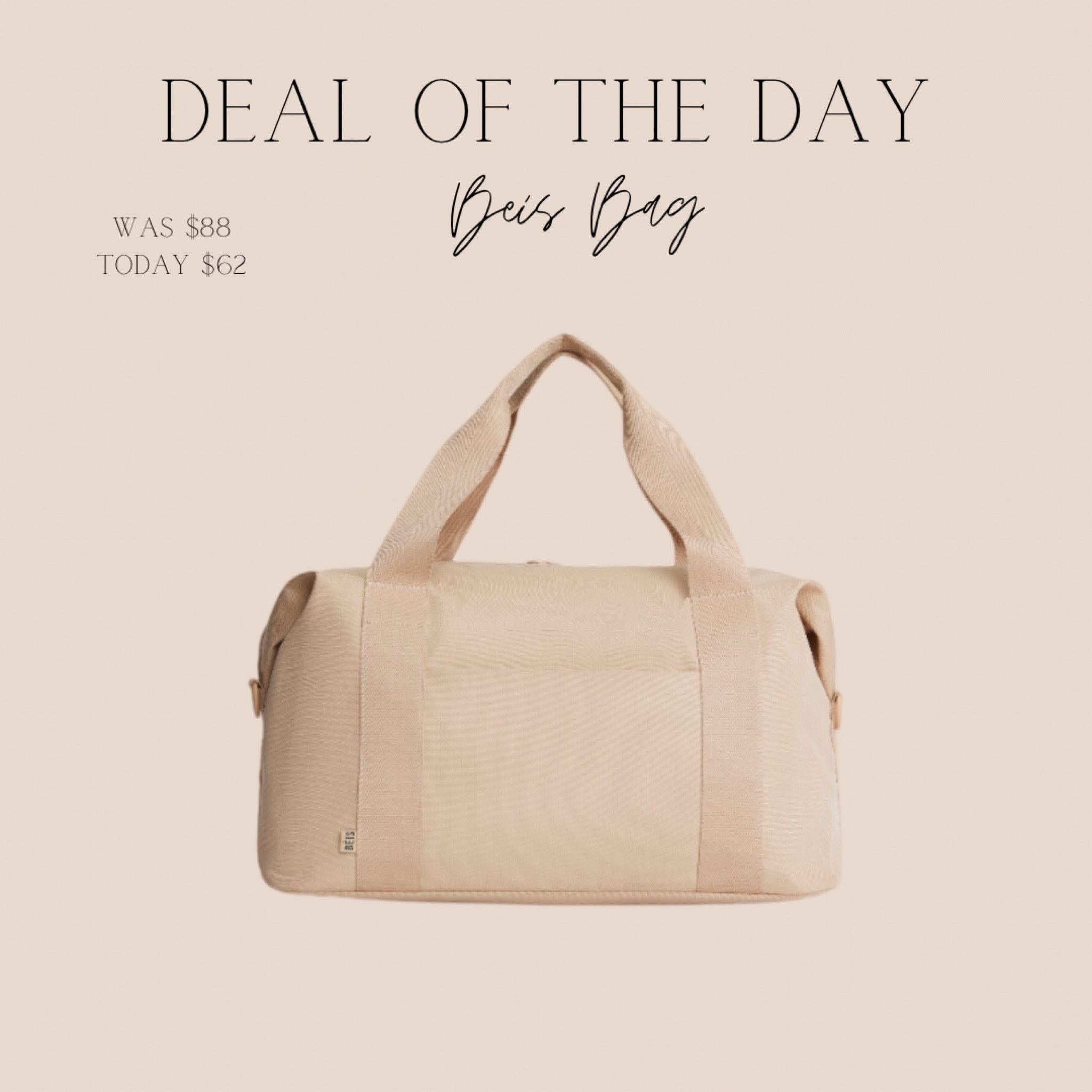 The Best Travel Bag By Beis is on SALE! Snag it while it’s still in stock 🤎

#LTKFindsUnder100 #LTKSaleAlert #LTKTravel
