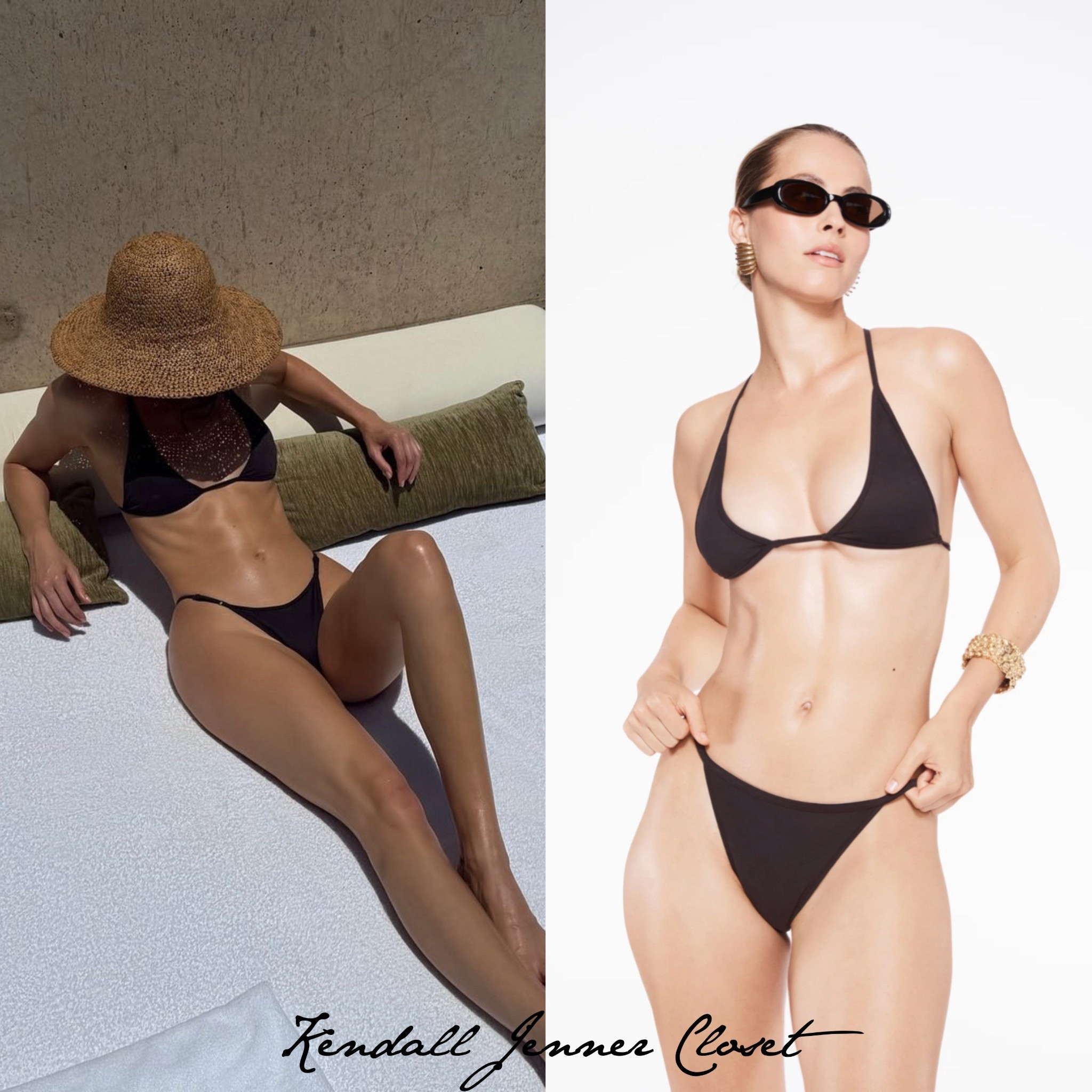 @KendallJenner via Instagram!

#KendallJenner sunbathes in the @TropicOfC ‘Universo Bralette’ in Espresso ($100) and ‘Luna Bottom’ in Espresso ($100). ☀️ ☕️

#style #celebritystyle 

#LTKSummerEdit #LTKSwim #LTKFindsUnder100