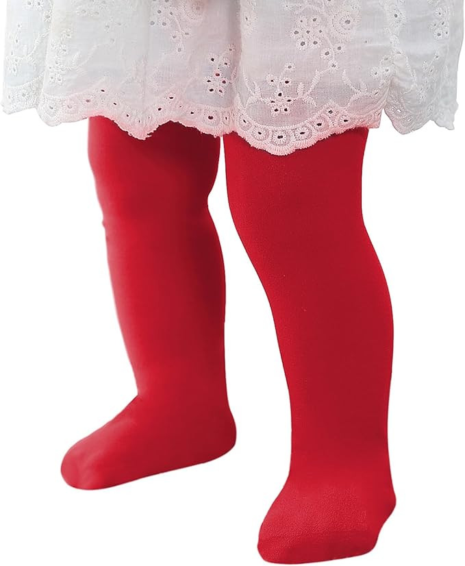 Zando Ultra Soft Toddler Ballet Tights for Girls 1-6T - Dance Tights Colorful Baby Girls Stocking... | Amazon (US)