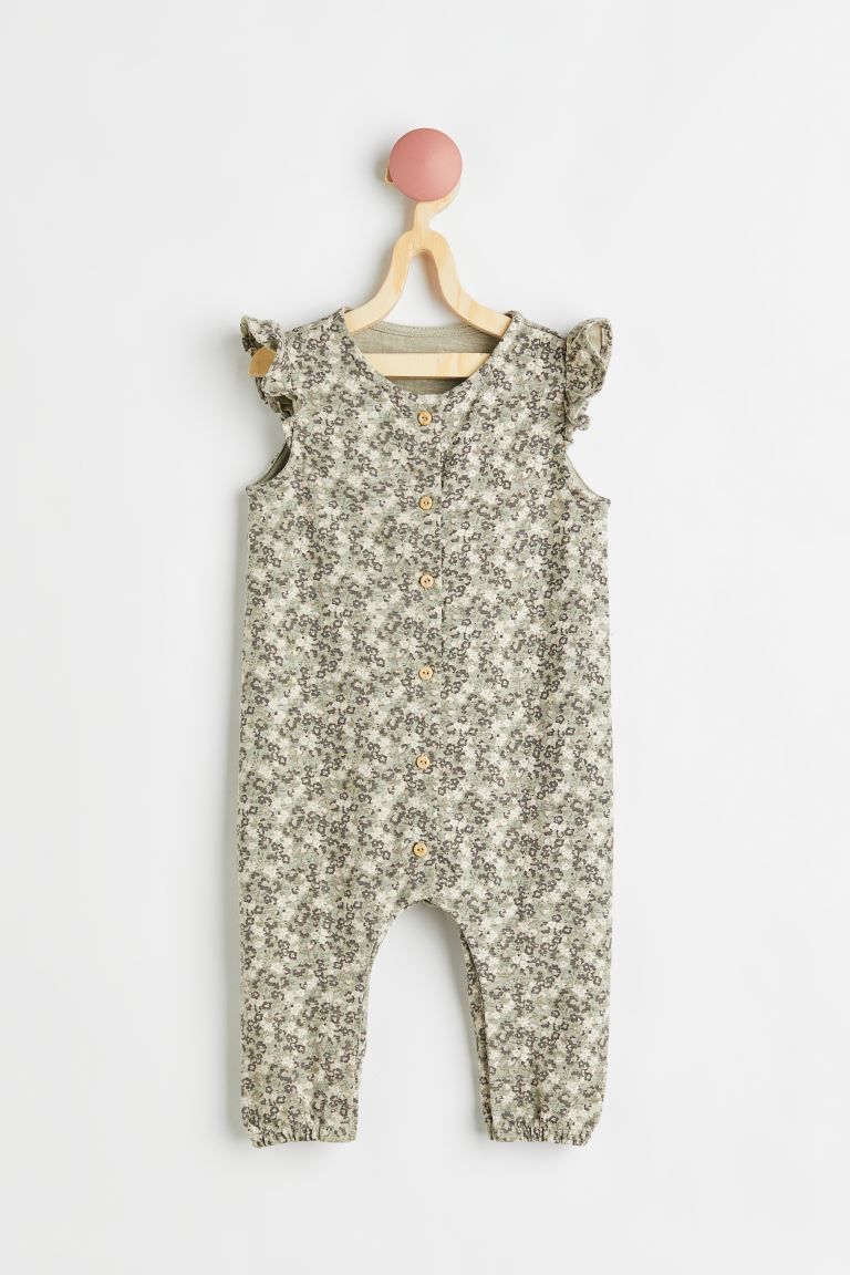 Slub Jersey Romper Suit | H&M (US)