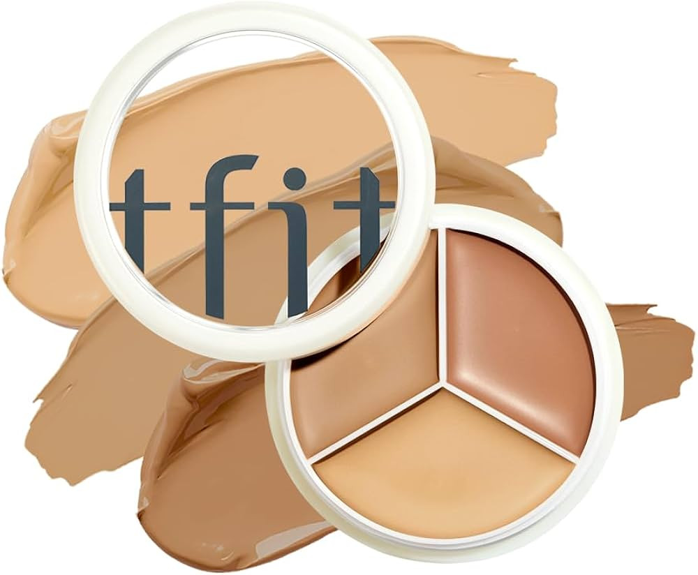 Cover Up Pro Concealer Palette - 3-in-1 Full Coverage Color Correcting Cream (Hydrating, 04 Dark,... | Amazon (US)