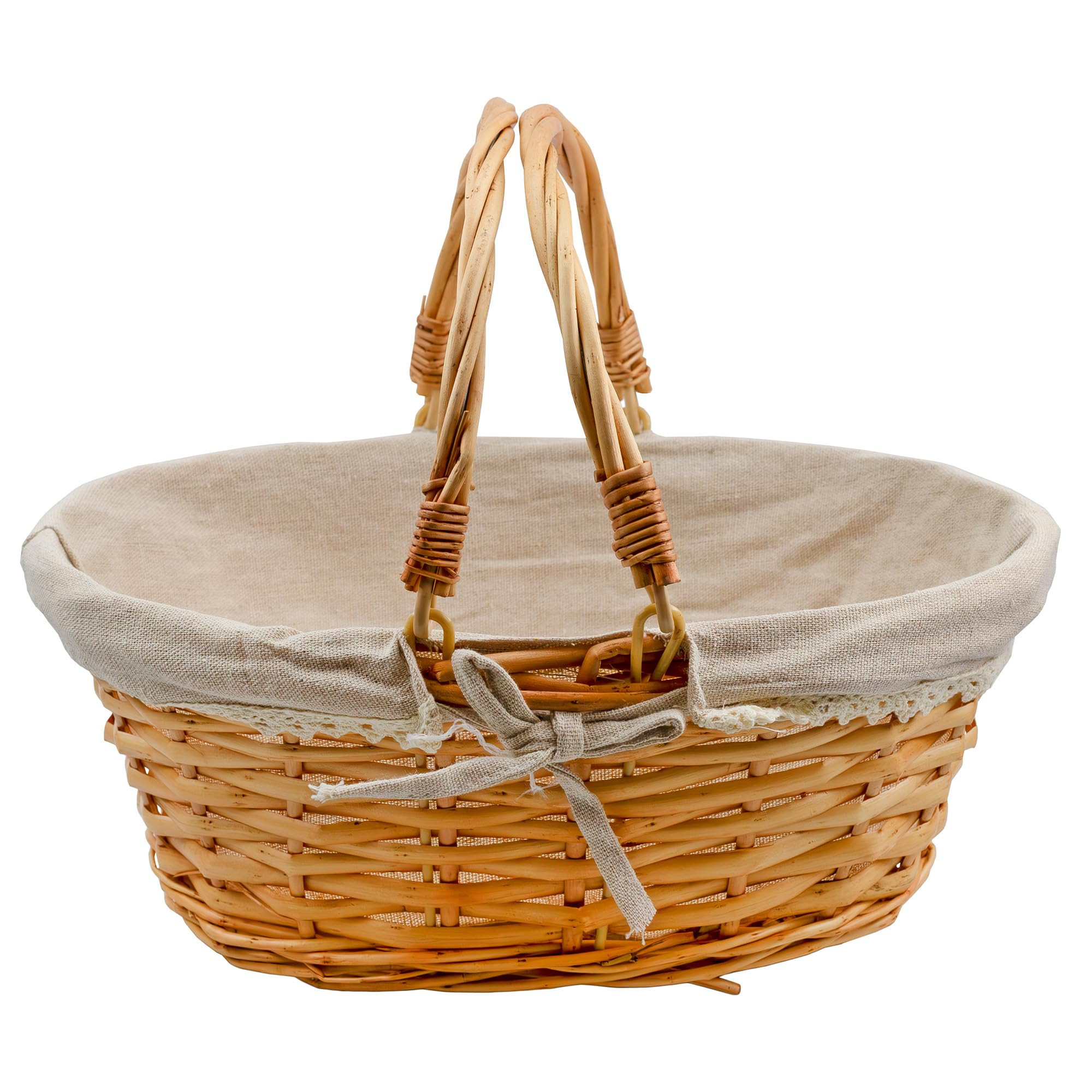 Cornucopia Brands Wicker Basket w/Handles (Natural Color), for Easter, Picnics, Gifts, Home Decor... | Amazon (US)