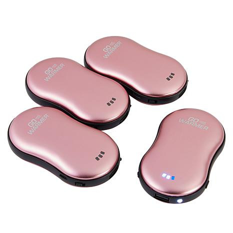 Go Warmer 4-pack Hand Heater with Power Bank and Flashlight - 20471376 | HSN | HSN