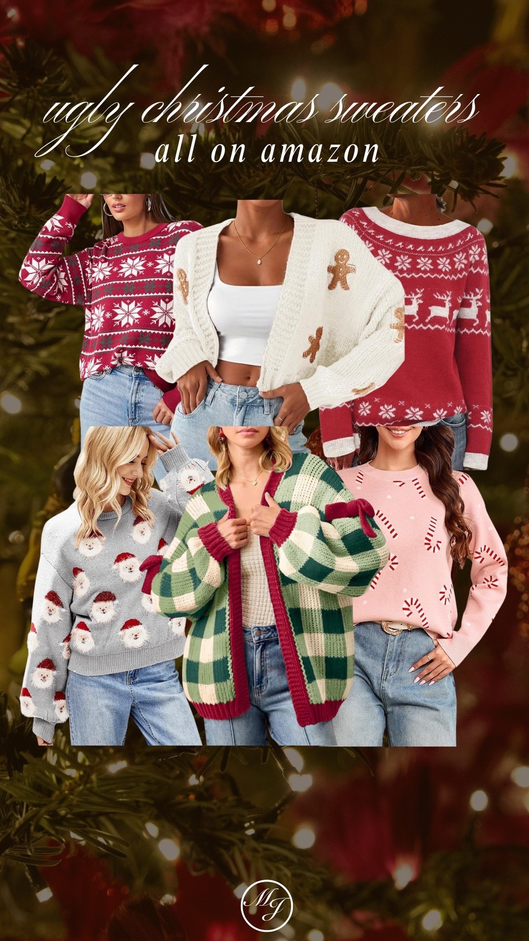 Ugly Christmas Sweater party ready, all on Amazon 

#LTKHoliday #LTKootd #LTKSeasonal