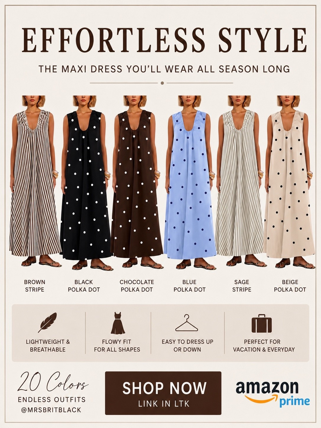Amazon maxi dress 🤩🙌🏼

#LTKootd #LTKWorkwear #LTKTravel