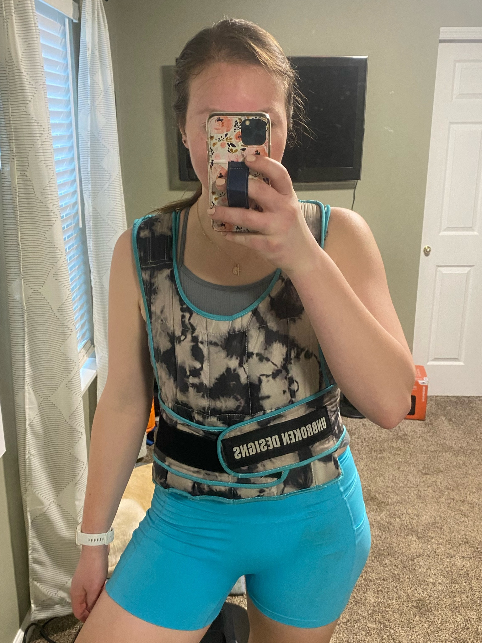 After workout glow lol. Weighted vest for the walking pad and some line jumps. Get better today! 

#LTKStyleTip #LTKActive #LTKSaleAlert