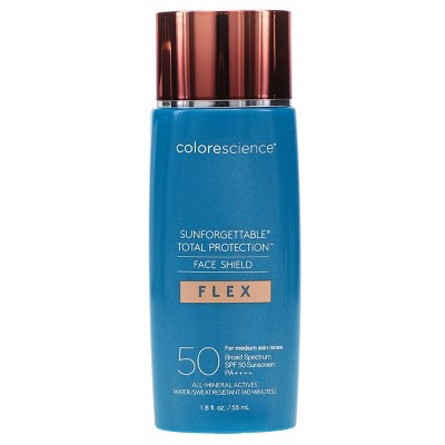 Colorescience Sunforgettable Total Protection Face Shield Flex SPF 50 Medium 1.8 oz | Target
