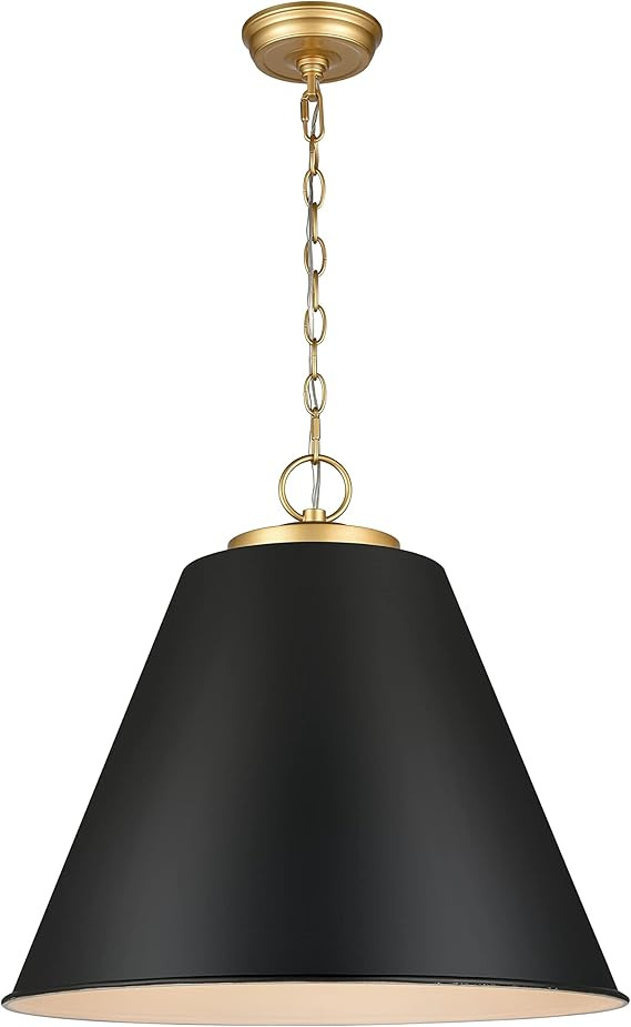 Elk Home 68165/3 Vellus 20.5'' Wide 3-Light Pendant in Matte Black | Amazon (US)