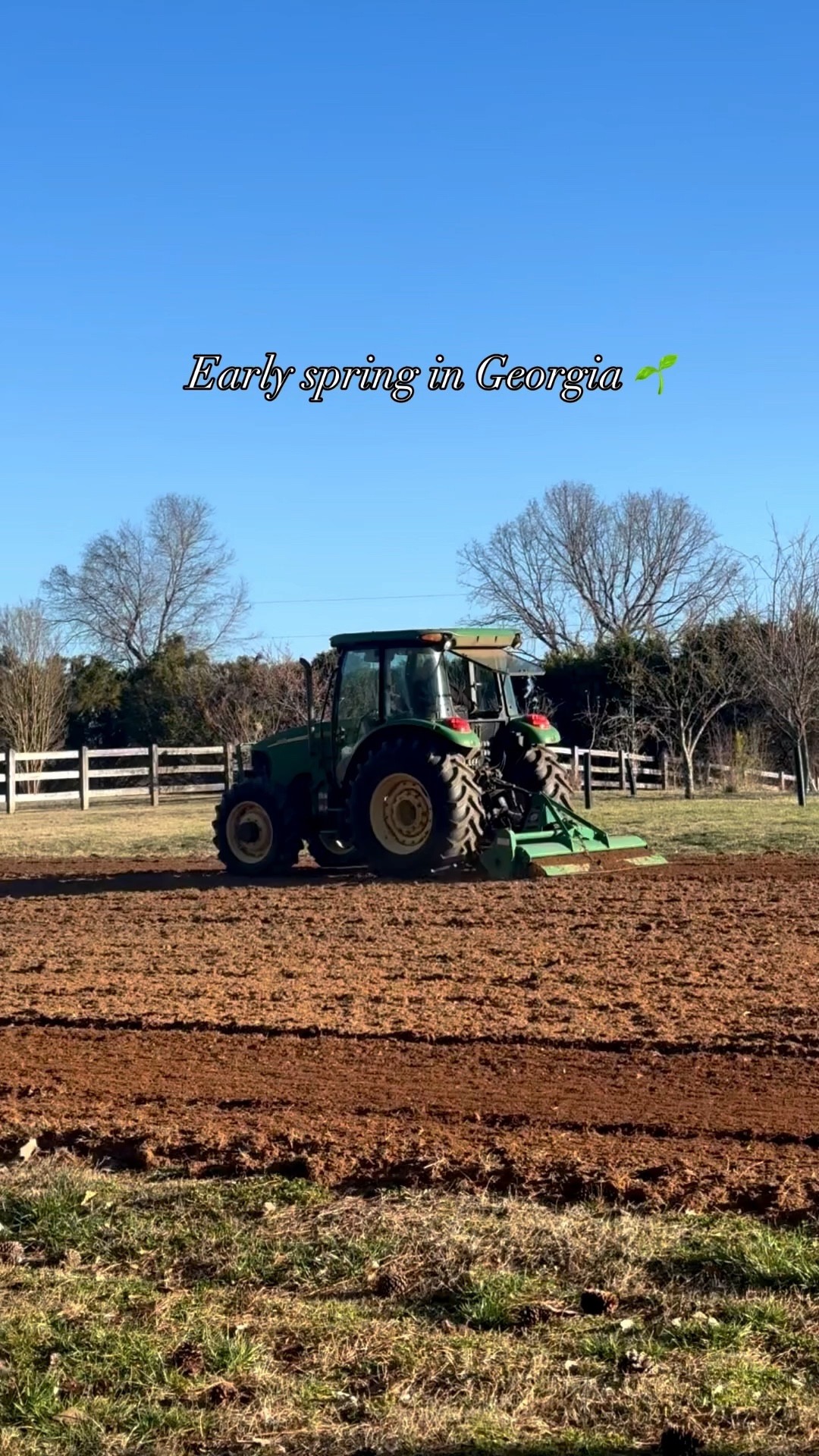 Early spring garden prep 🌱

This time last year we planted spinach, broccoli, kale, potatoes, and onions. Just waiting on the rain to clear so we can start again.

Sharing my go-to garden essentials here — gloves, boots, raised bed inspiration, and vertical trellis ideas for cucumbers & green beans.

#gardenlife #springplanting #backyardgarden #southernhome #livingthedash

#LTKhome #LTKActive #LTKSeasonal